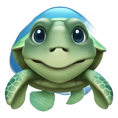 ocean turtle sticker
