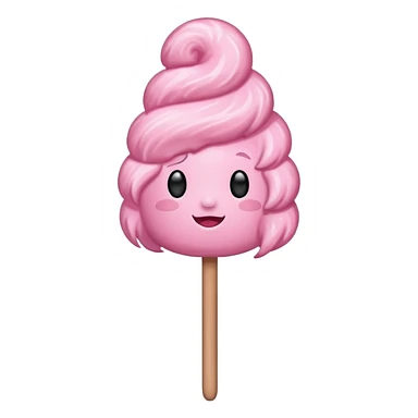 cotton candy stick  sticker