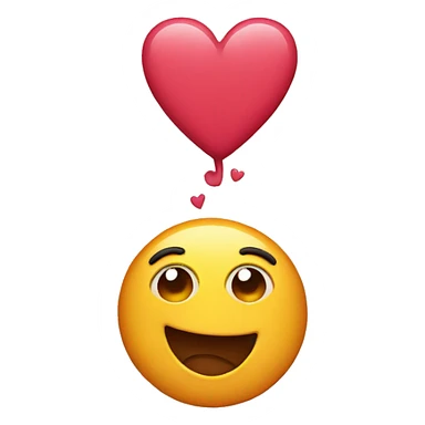 emoji in love sticker