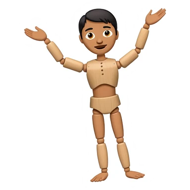 Icon for Puppet Theater: a puppet body sticker
