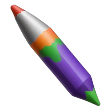 crayon sticker