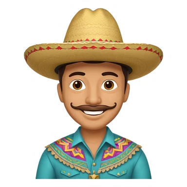 Tejana sombrero de hombre sticker