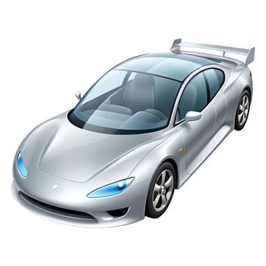 car with a transparent shield or film sticker