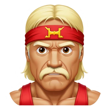 Hulk hogan  sticker