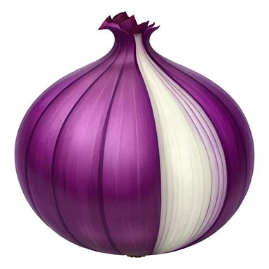 red onion sticker