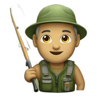 carp fisherman sticker