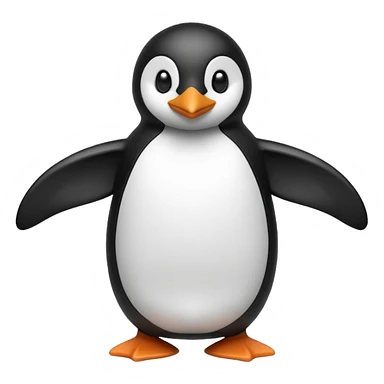 Penguin Flipper sticker