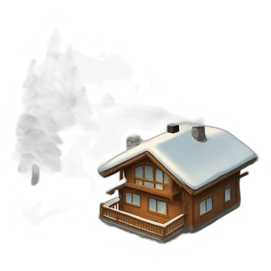 Cottage ski resorts sticker