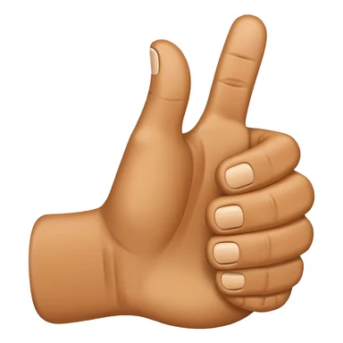 thumbs up hand sticker