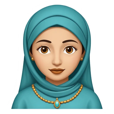 moroccan woman sticker