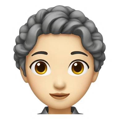 japanese gal sticker