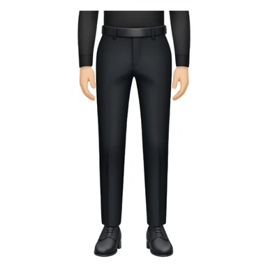 black pants sticker