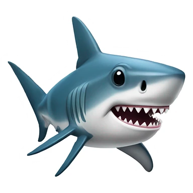Coquette shark  sticker