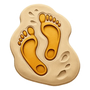 footprint sticker