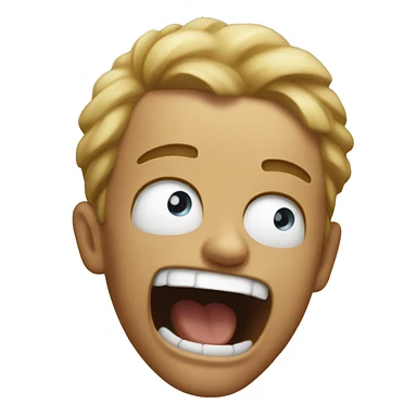 Sandy screaming  sticker