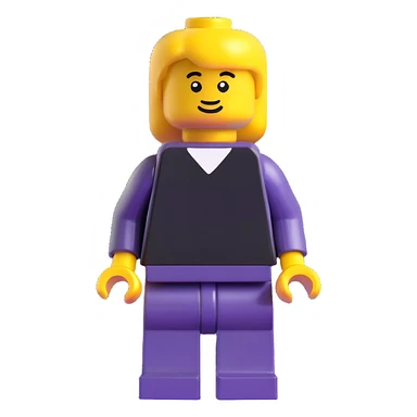 Lego minifigure sticker