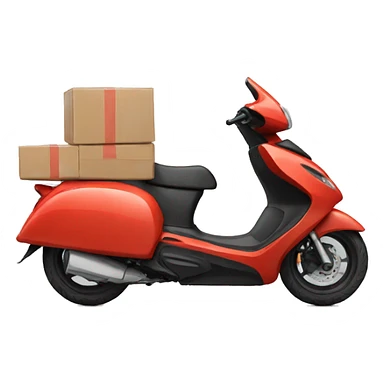 delivery moto sticker