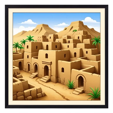 Welcome to the Bam village  sticker