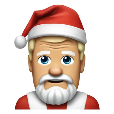 Gordon Ramsay as santa claus sticker