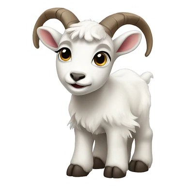 Mountain goat kid sticker