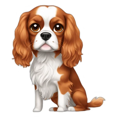 Cavalier King charle sticker