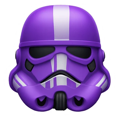 Sith trooper purple icon sticker