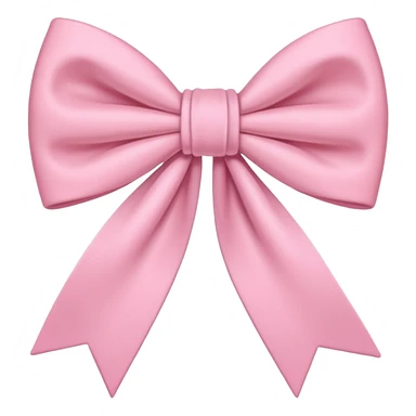 lazo rosa pastel muy tenue 🎀 sticker