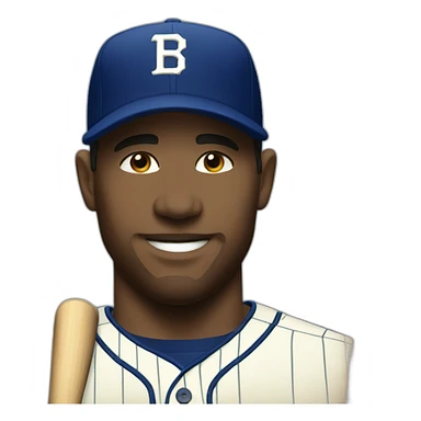 Baseball card sticker