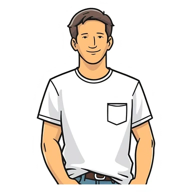 Mike Delfino from Desperate Housewives. sticker