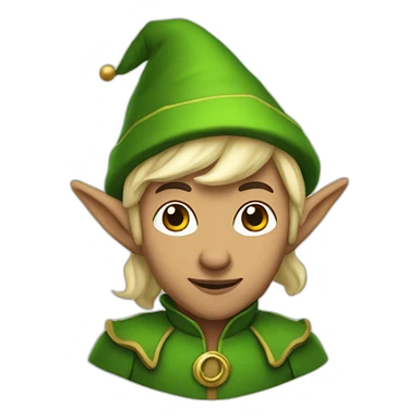 Ja’marr chase as an elf sticker