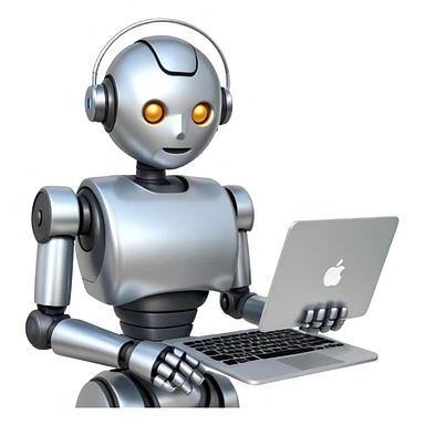 Scheduling automation robot assistant sticker
