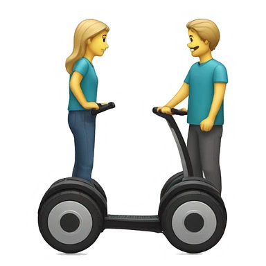 groupe en segway sticker