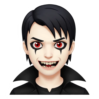 emo vampire sticker