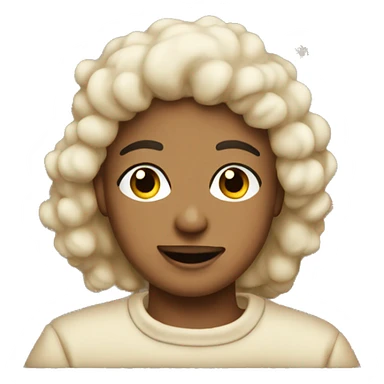 Beige asthetic christmas Sweatshirt  sticker