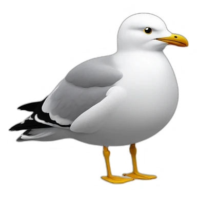 fat-see gull sticker