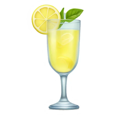 Glass of lemonade  sticker