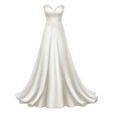 Wedding dress long with Details  sticker