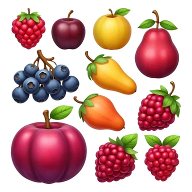 frutti di bosco sticker