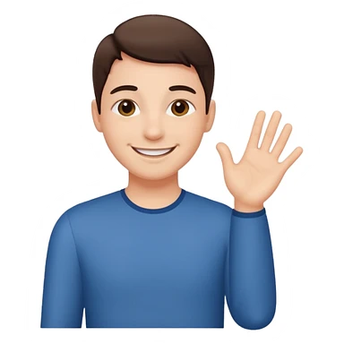 person patting themself on the back sticker