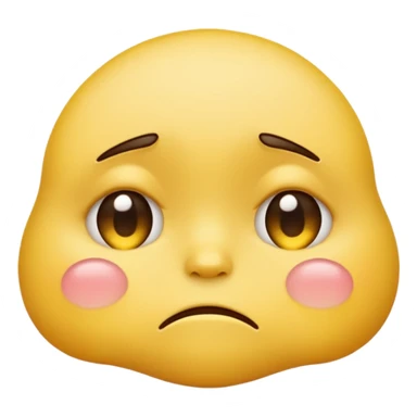 Create a very sad emoji sticker