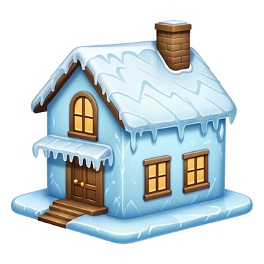 frozen house sticker