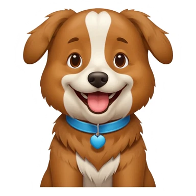 Singing dog sticker