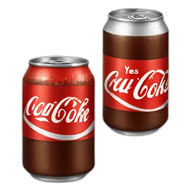 Say yes to coke sticker