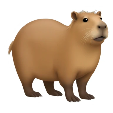 Capybara sticker