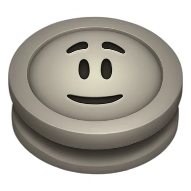 pedestal button sticker