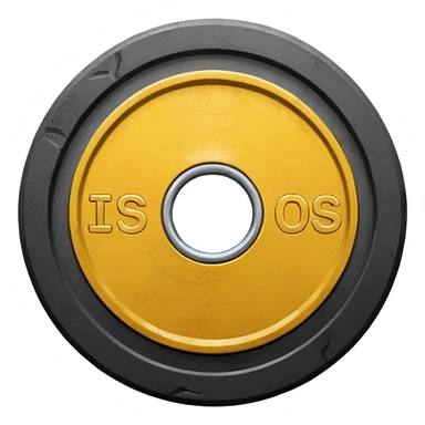 Pesa de gimnasio sticker