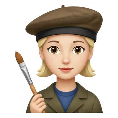 Austrian painter sticker