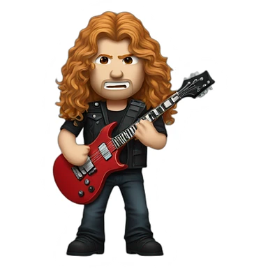 Dave Mustaine sticker