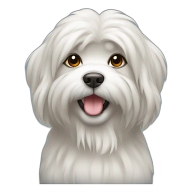 minju (lhasa breed) sticker