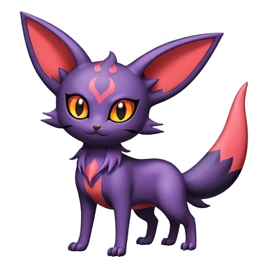 Litten-Noibat-Espeon-Hybrid (Full body) sticker